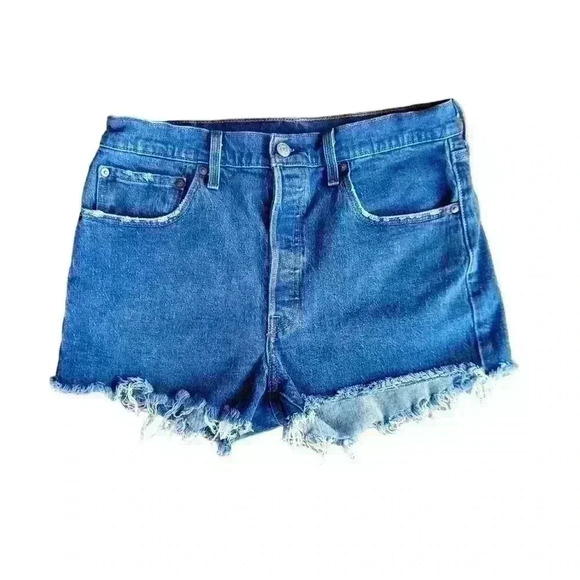 Levi 501 Cut-Off Shorts - Picture 1 of 8